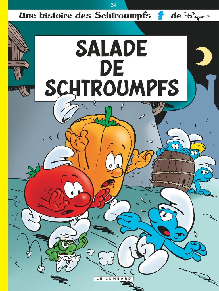 [9782803621552] Les Schtroumpfs Lombard - Tome 24 - Salade de Schtroumpfs