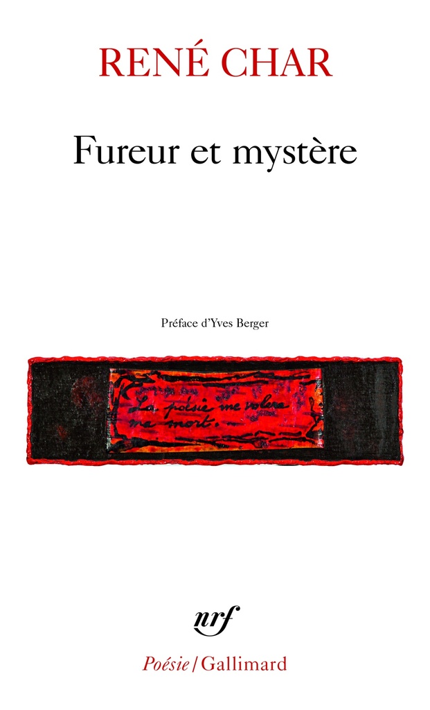 [9782070300655] Fureur et mystère