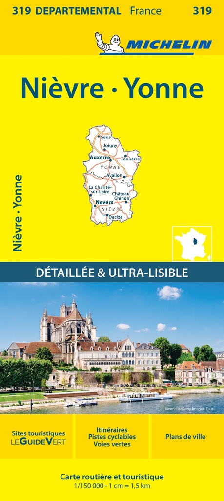 [9782067202214] NIEVRE / YONNE 11319 CARTE ' LOCAL ' ( France ) MI