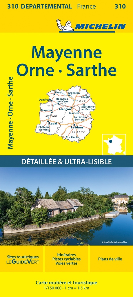 [9782067202122] MAYENNE / ORNE / SARTHE 11310 CARTE ' LOCAL ' ( Fr