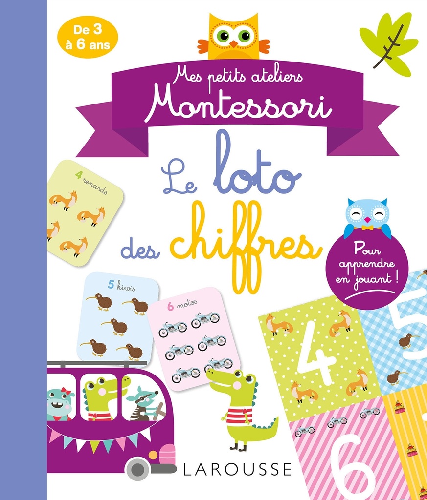 [9782035985002] Mes petits ateliers MONTESSORI - Le loto des chiffres
