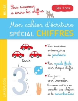 [9782035947130] Mon cahier d'écriture, spécial chiffres