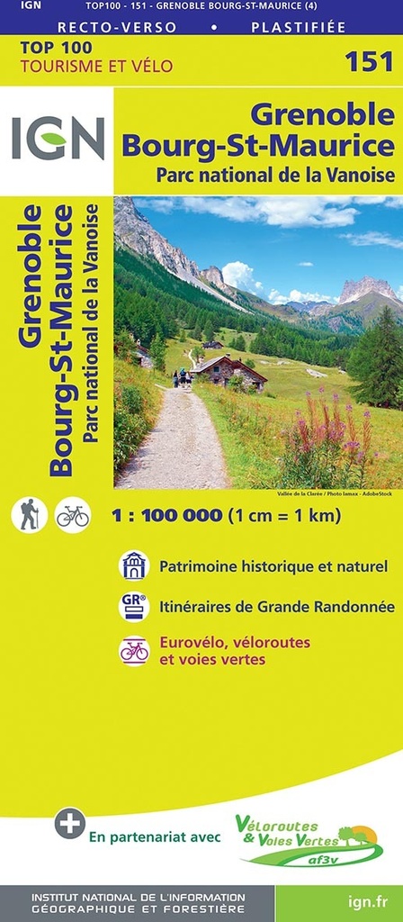 [9782758547655] 151 - GRENOBLE BOURG ST MAURICE PN DE LA VANOISE