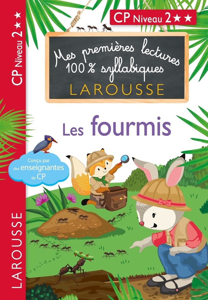 [9782035967572] Premières lectures 100 % syllabiques larousse - Les fourmis