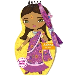 [9782809660906] Minimiki - Carnet créatif - Ashna en Inde