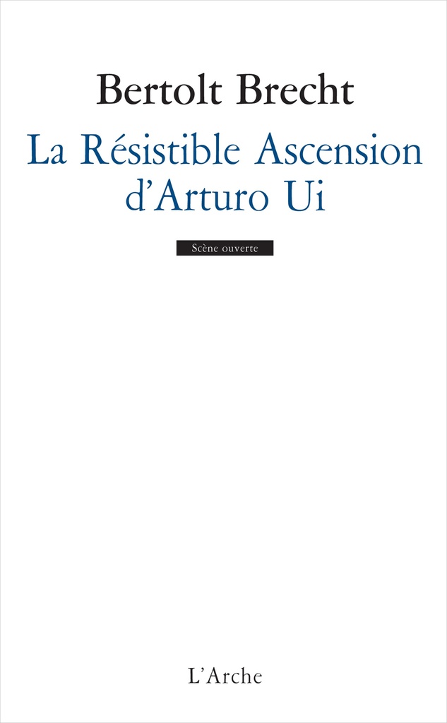 [9782851817938] La Résistible Ascension d'Arturo Ui