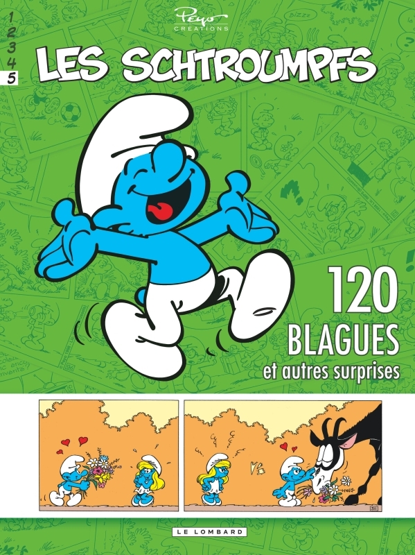 [9782803628520] Schtroumpfs (120 Blagues) - Tome 5
