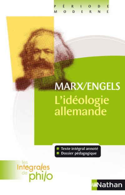 [9782091881973] Les intégrales de Philo - Marx/Engels, L'Idéologie Allemande