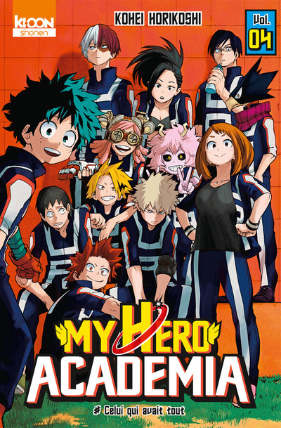 [9782355929885] My Hero Academia T04