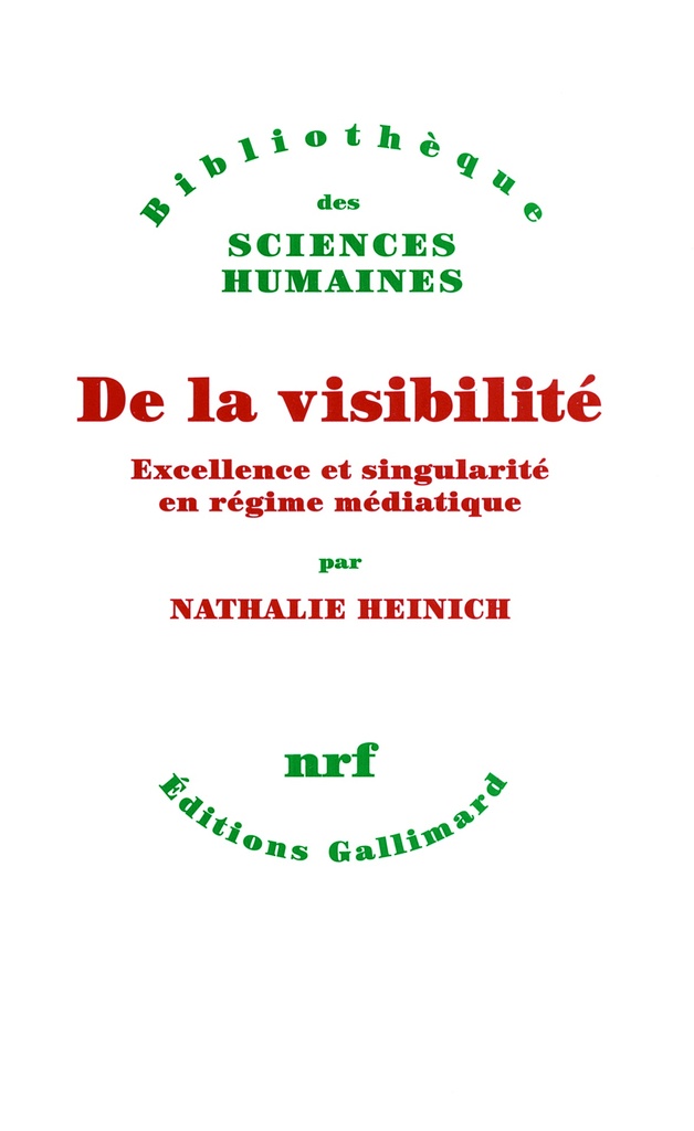 [9782070123377] De la visibilité