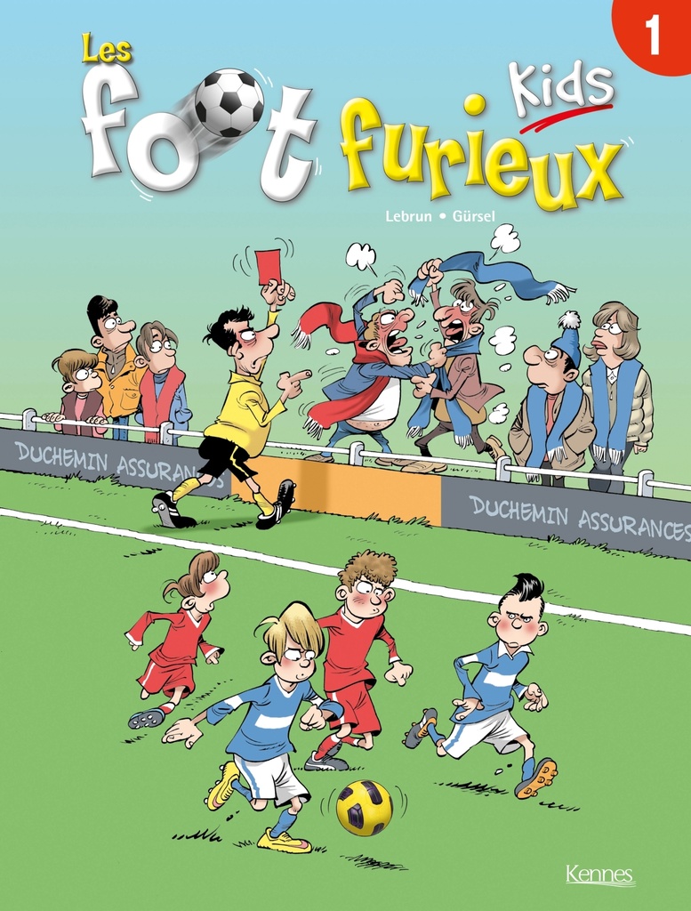 [9782872656561] Les Foot furieux kids T01