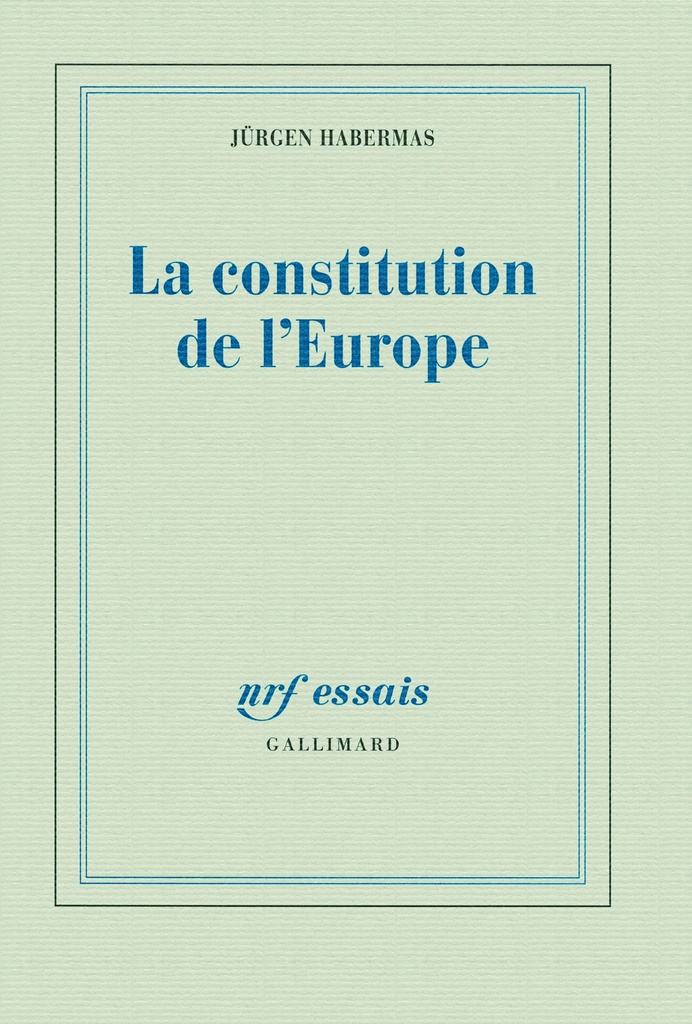 [9782070137534] La constitution de l'Europe