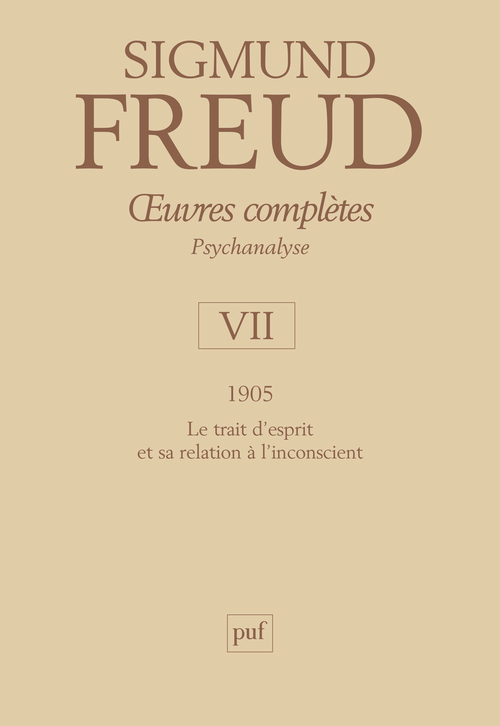 [9782130574675] oeuvres complètes - psychanalyse - vol. VII : 1905
