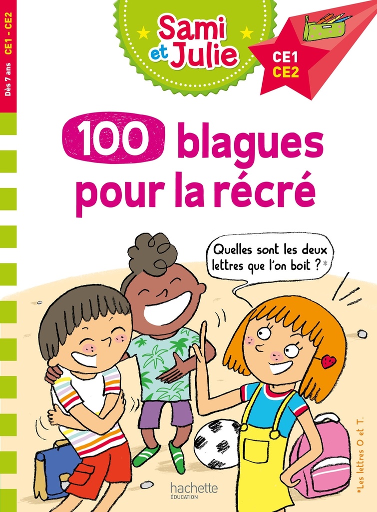 [9782017082989] Sami et Julie 100 blagues pour la récré
