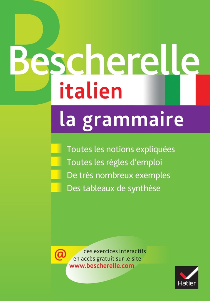 [9782218933141] Bescherelle - Italien : la grammaire
