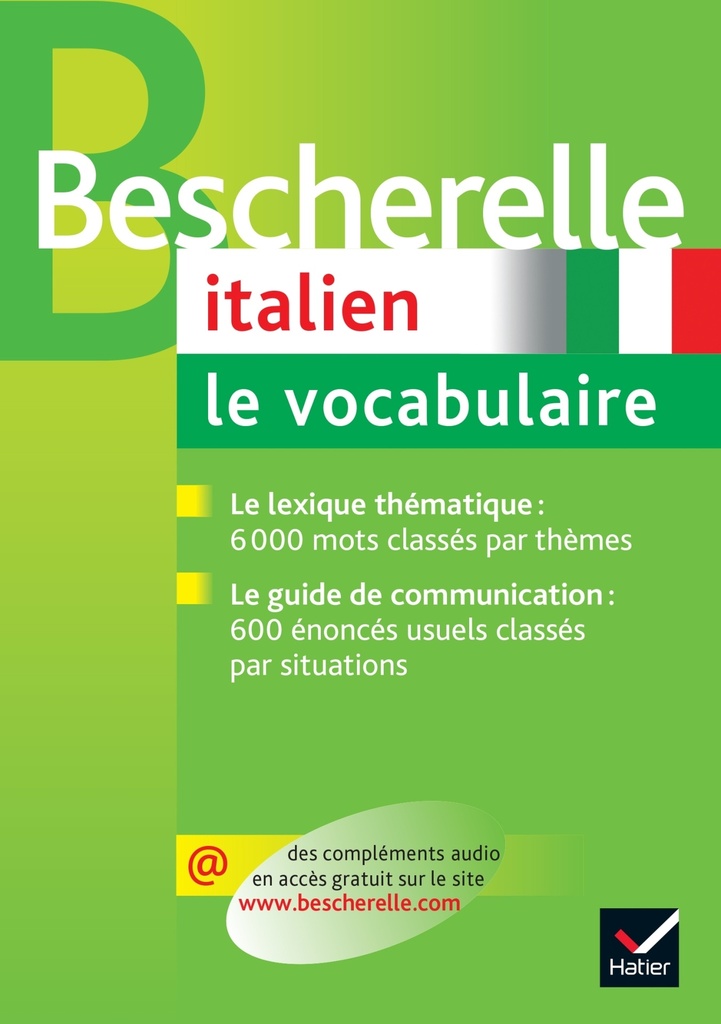 [9782218926259] Bescherelle - Italien : le vocabulaire