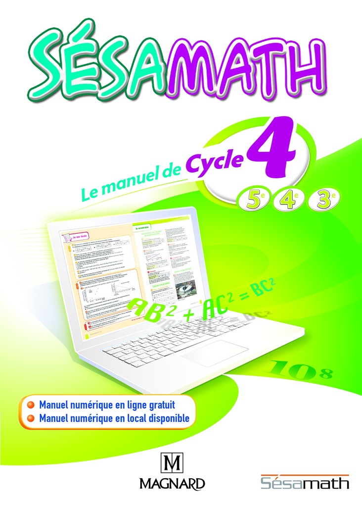 [9782210106345] Sésamath Cycle 4 (2016) - Manuel élève
