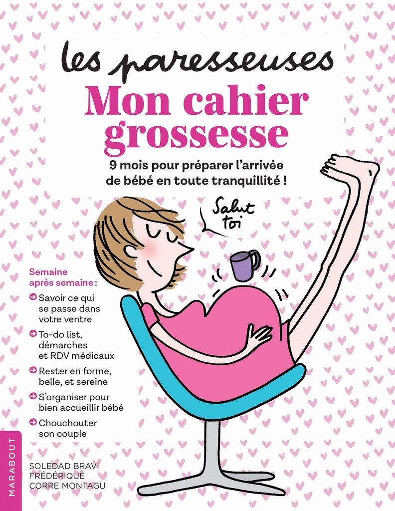 [9782501128926] Les Paresseuses - Mon cahier grossesse