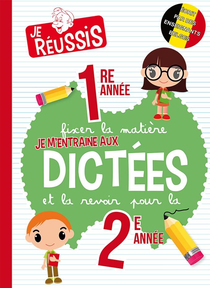 [9782875460899] JE M'ENTRAINE AUX DICTEES 1RE ET 2EME ANNEES