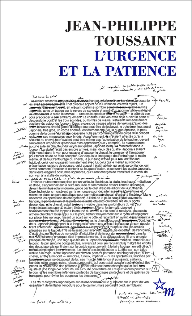 [9782707329035] L'urgence et la patience