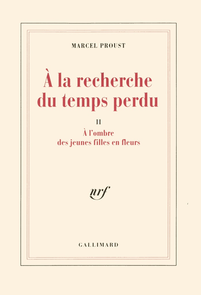 [9782070724918] À l'ombre des jeunes filles en fleurs