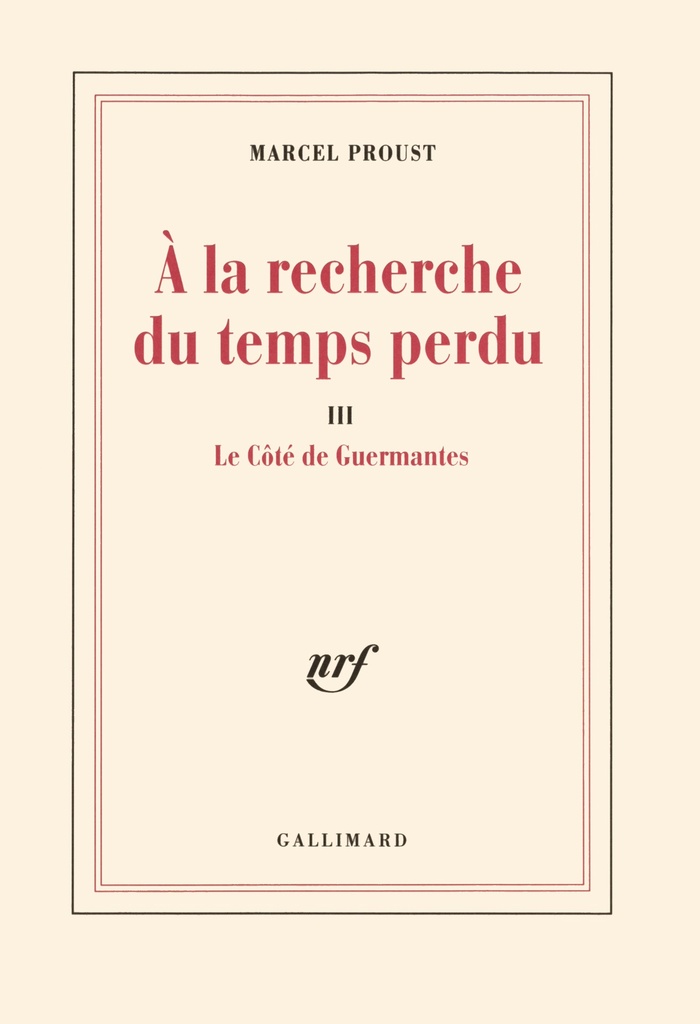 [9782070726370] Le Côté de Guermantes