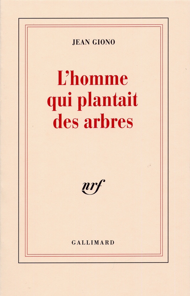 [9782070744619] L'homme qui plantait des arbres