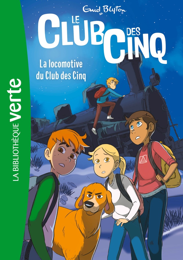 [9782017120575] Le Club des Cinq (nouvelle édition), Tome 14 - La locomotive du Club des Cinq