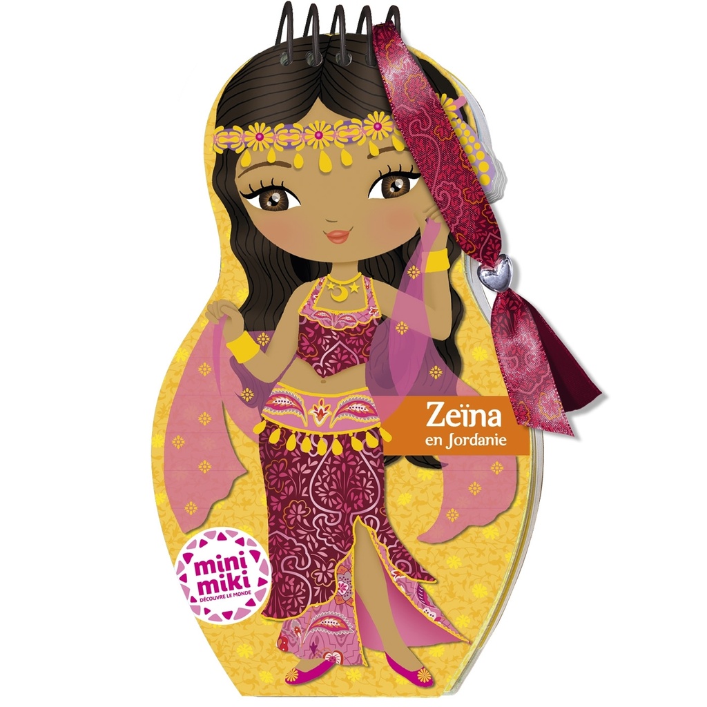 [9782809659788] Minimiki - Carnet créatif - Zeina en Jordanie