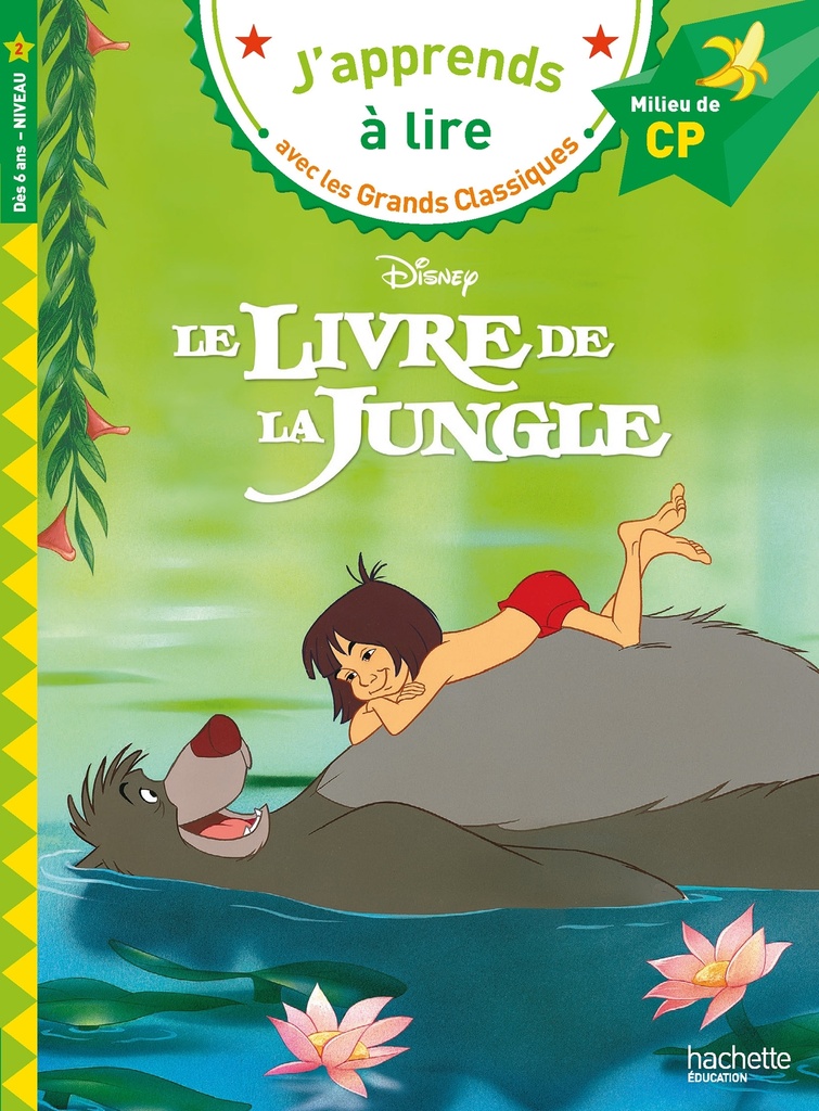 [9782017015451] Disney - Le livre de la jungle, CP Niveau 2