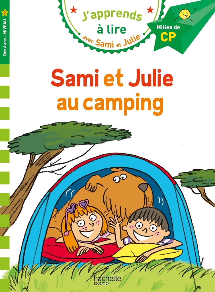 [9782017123101] Sami et Julie CP niveau 2 Sami et Julie au camping