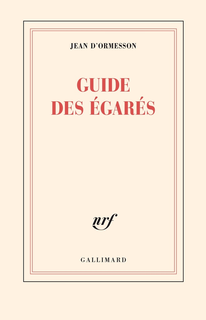 [9782072694363] Guide des égarés