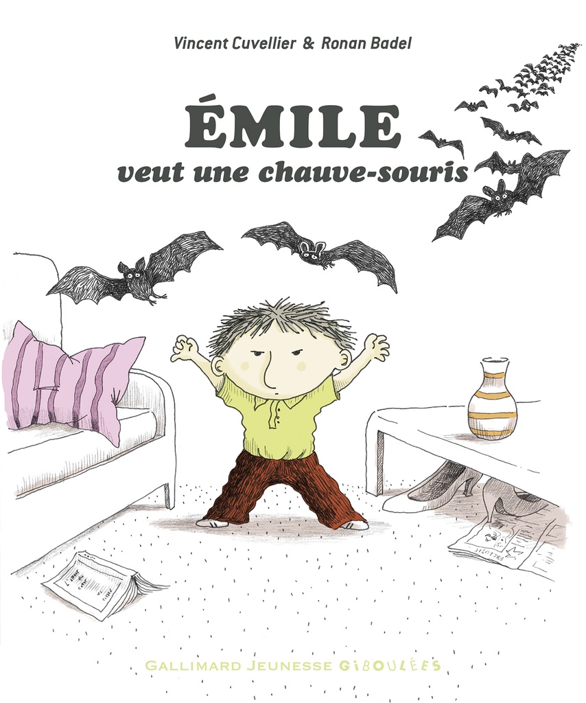 [9782070644247] Émile veut une chauve-souris