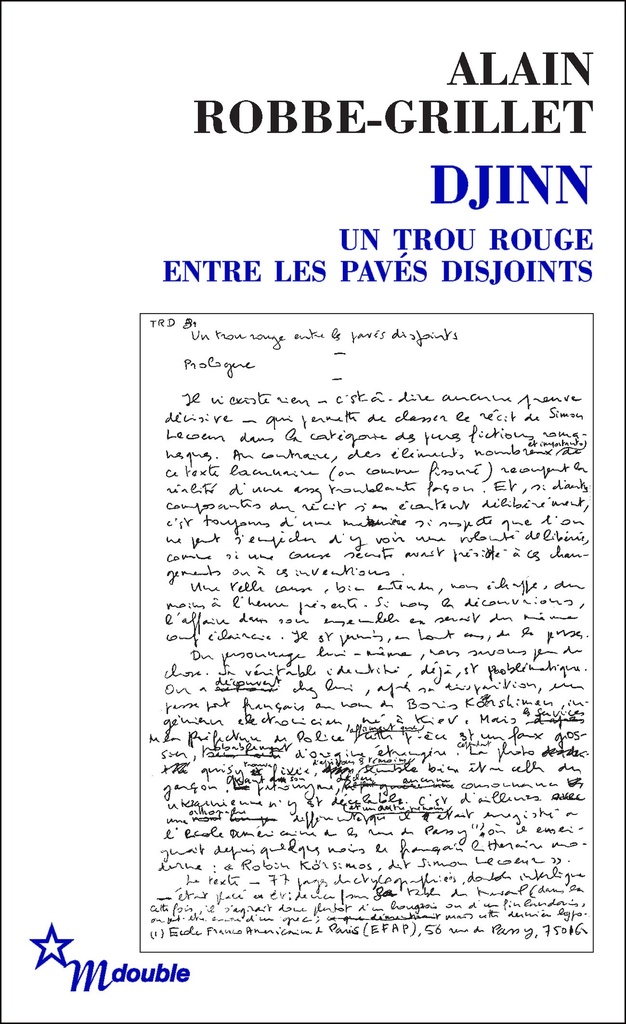 [9782707322890] Djinn un trou rouge entre les pavés disjoints