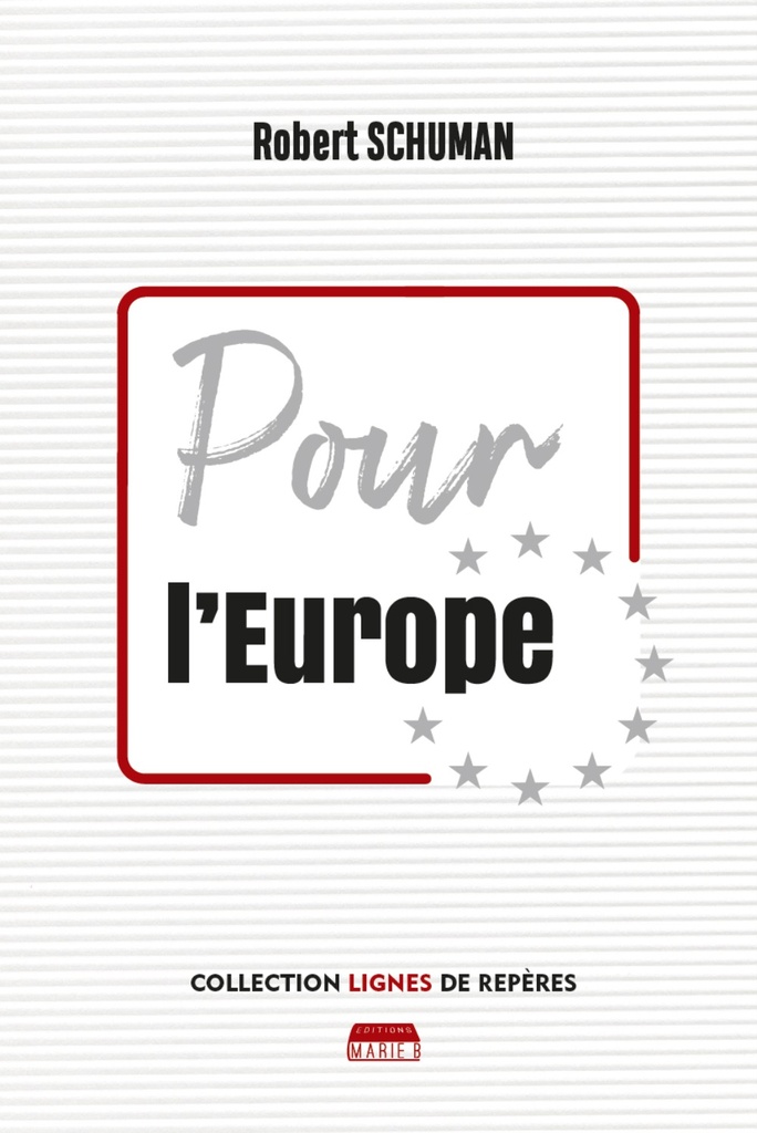 [9791093576565] Pour l'Europe