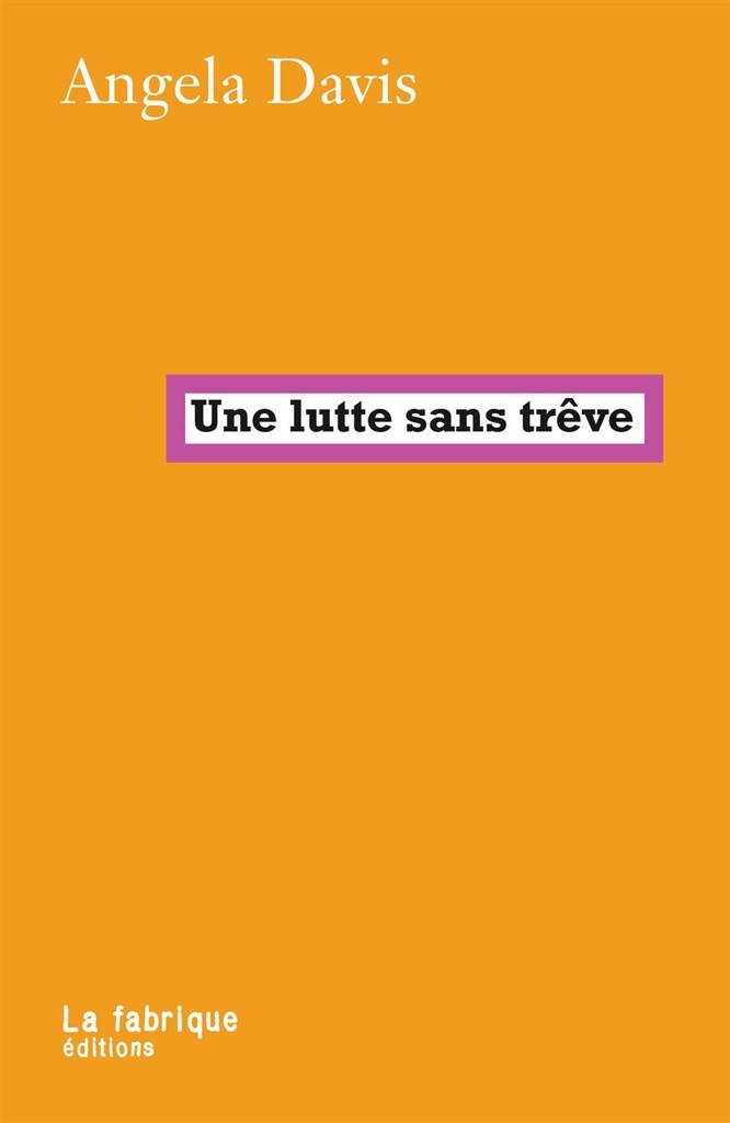 [9782358720809] Une lutte sans trève