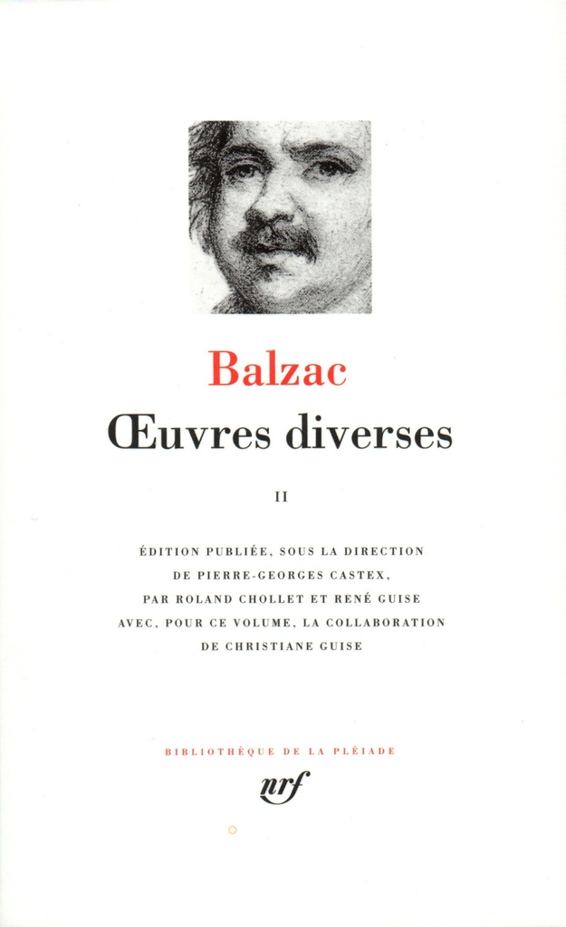 [9782070114511] Œuvres diverses