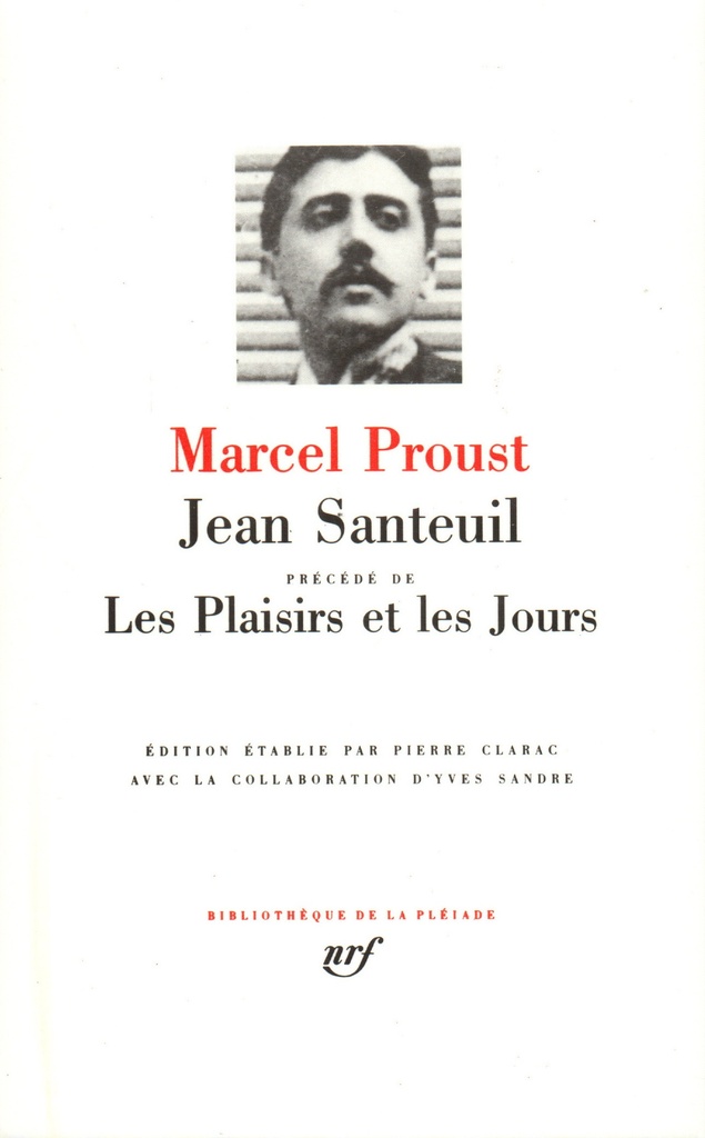 [9782070106509] Jean Santeuil / Les Plaisirs et les jours