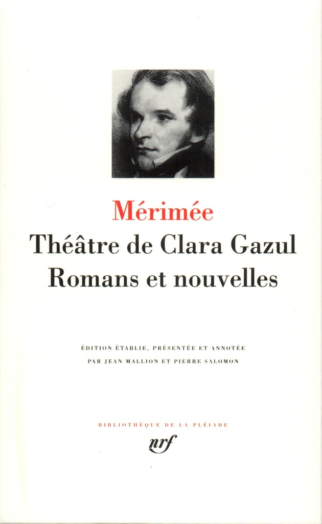 [9782070109050] Théâtre de Clara Gazul - Romans et nouvelles