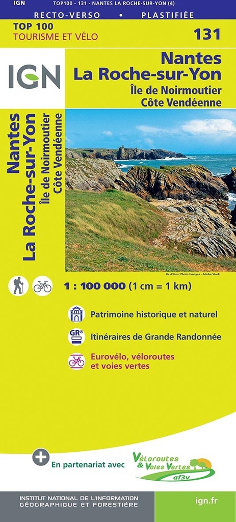 [9782758547556] 131 - NANTES LA ROCHE-SUR-YON ILE DE NOIRMOUTIER COTE VENDEENNE