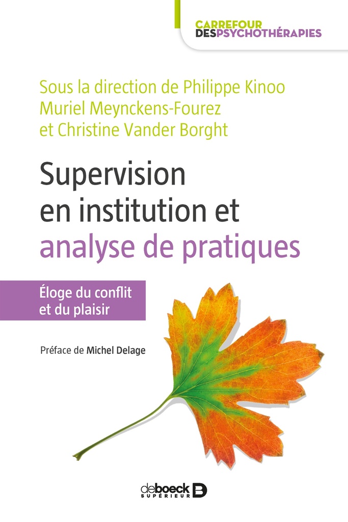 [9782807328785] La supervision en institution et analyse de pratiques