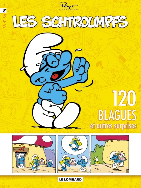 [9782803623860] Schtroumpfs (120 Blagues) - Tome 2