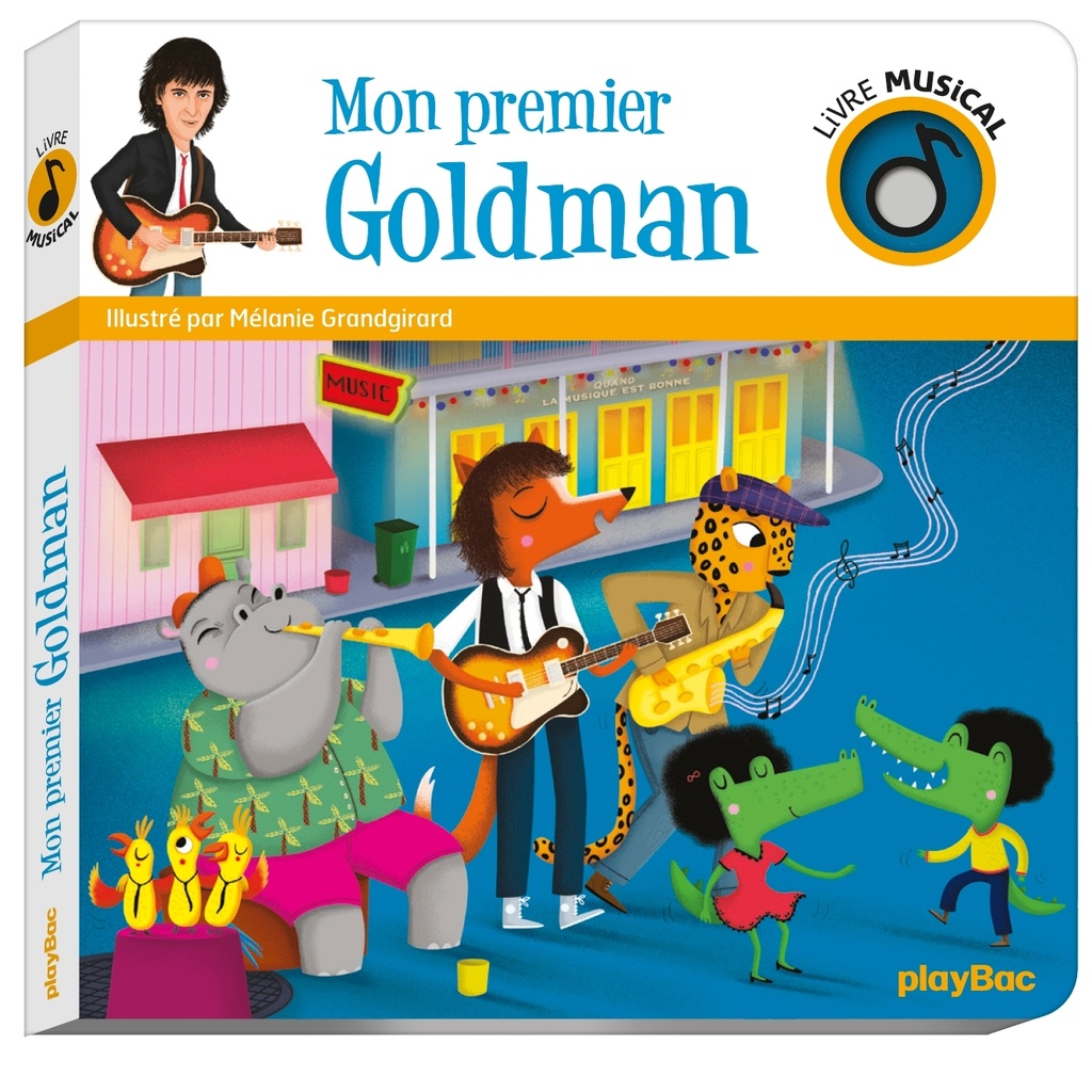 [9782809668629] Livre musical - Mon premier Goldman