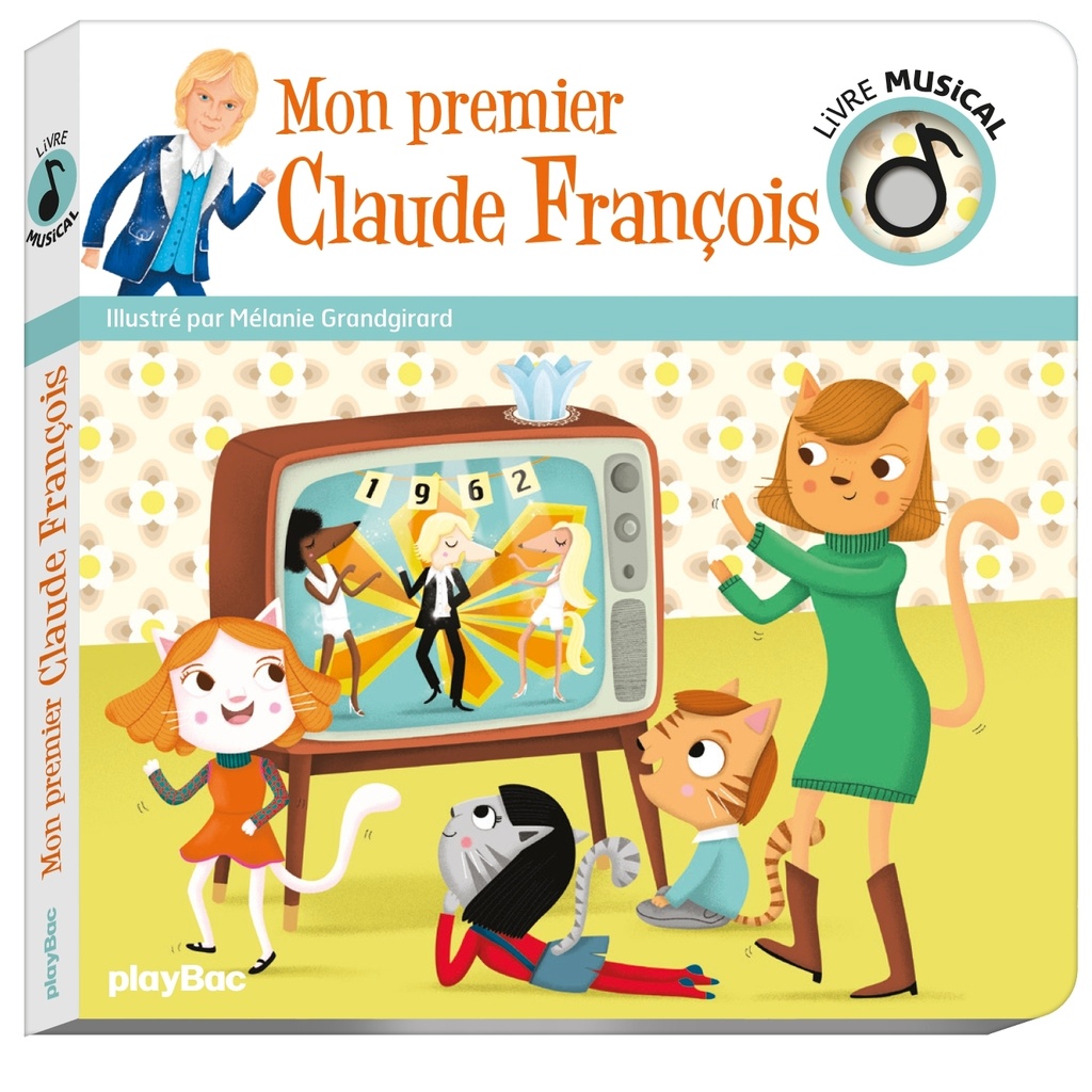 [9782809668667] Livre musical - Mon premier Claude François