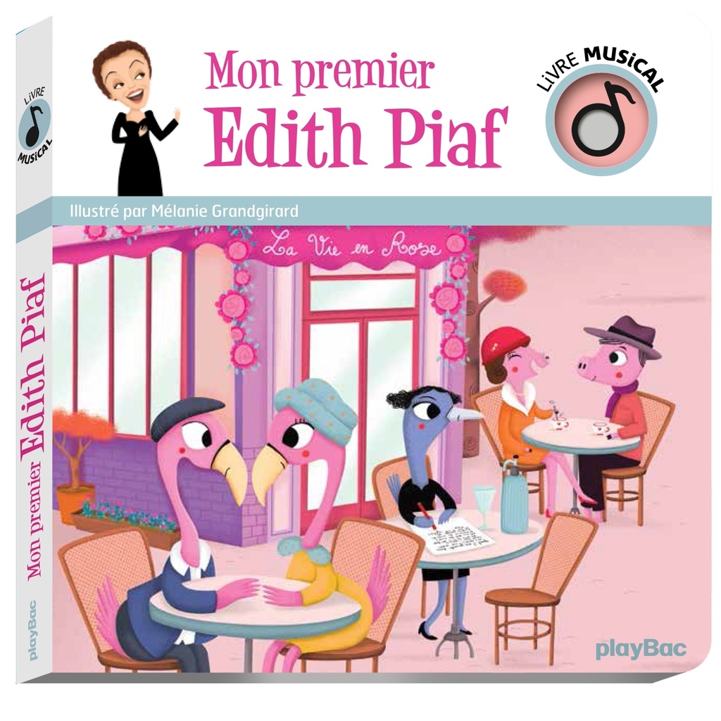 [9782809669480] Livre musical - Mon premier Edith Piaf