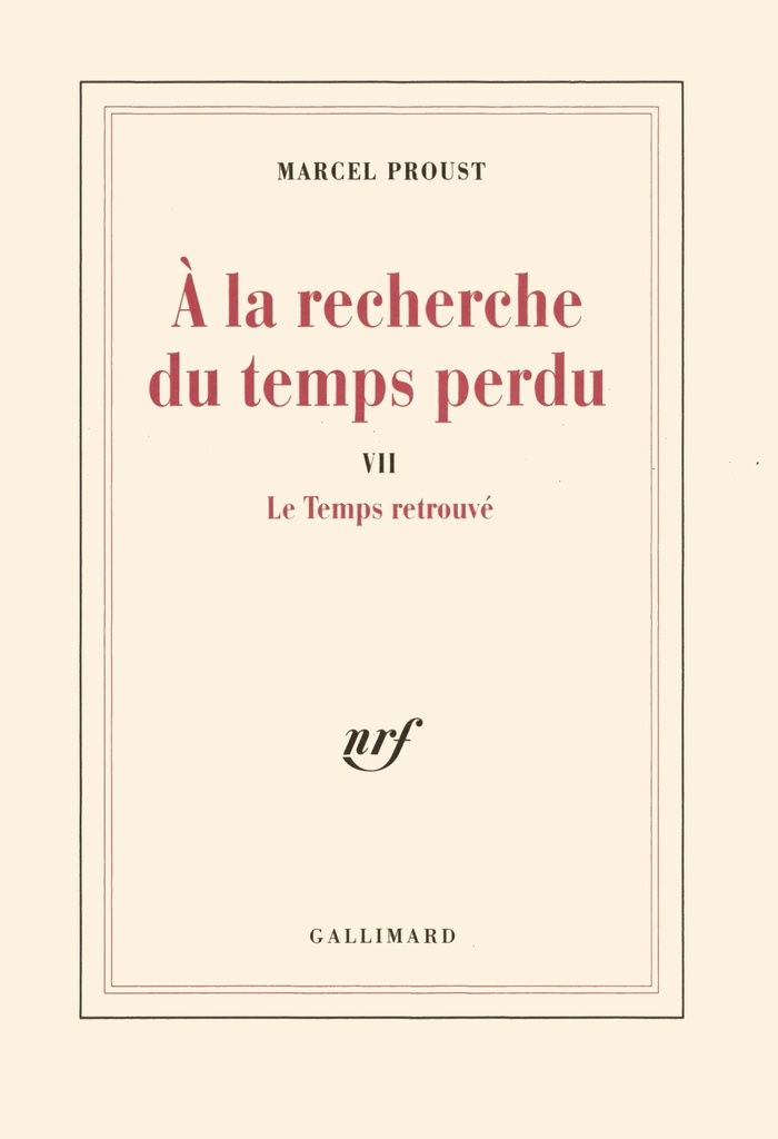 [9782070726653] Le Temps retrouvé