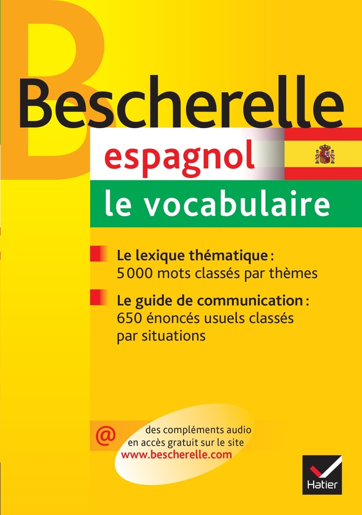 [9782218926242] Bescherelle - Espagnol : le vocabulaire