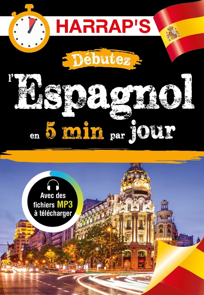 [9782818707630] Débutez l'espagnol en 5 minutes par jour