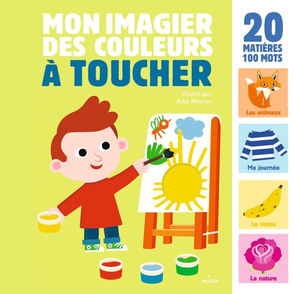 [9782745994318] Mon grand imagier des couleurs à toucher