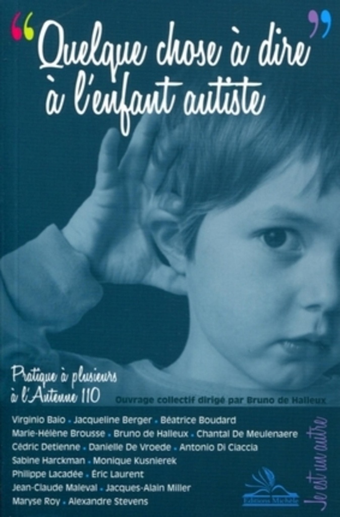 [9782815600040] Quelque chose à dire à l'enfant autiste
